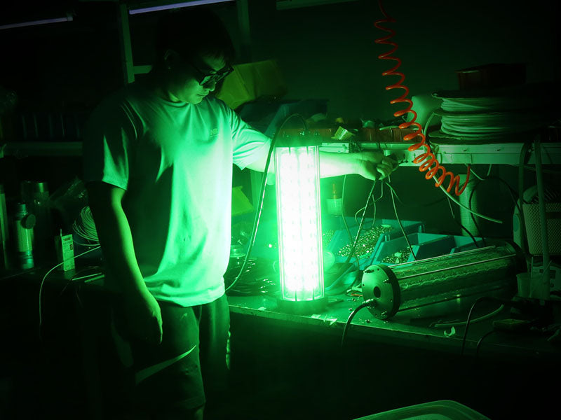 Power-on aging test during production