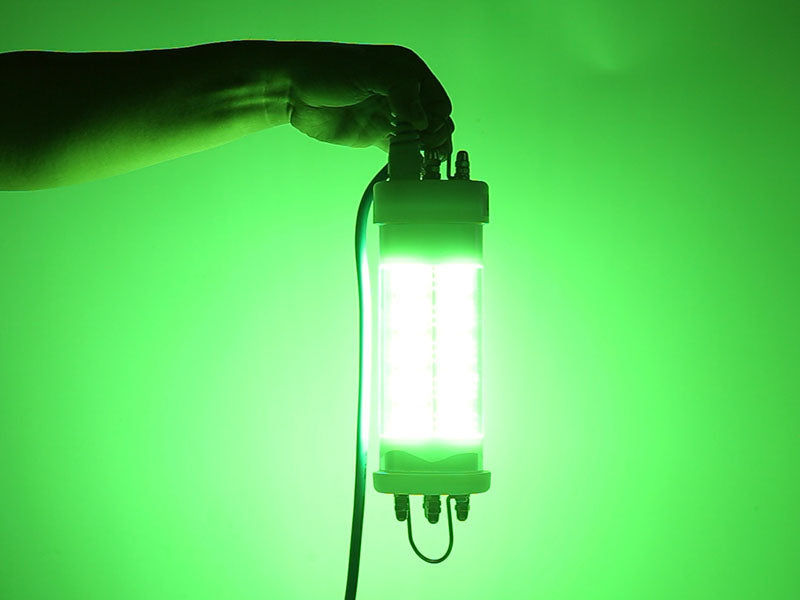 Color customization for underwater fishing lights